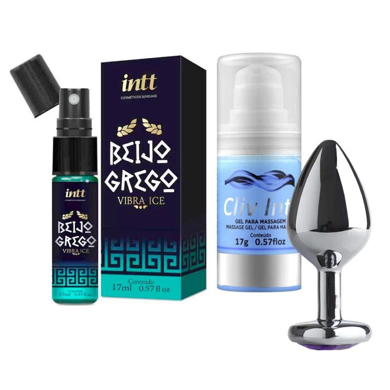 Kit Porta dos Fundos - Conjunto de Produtos para Prazer Anal